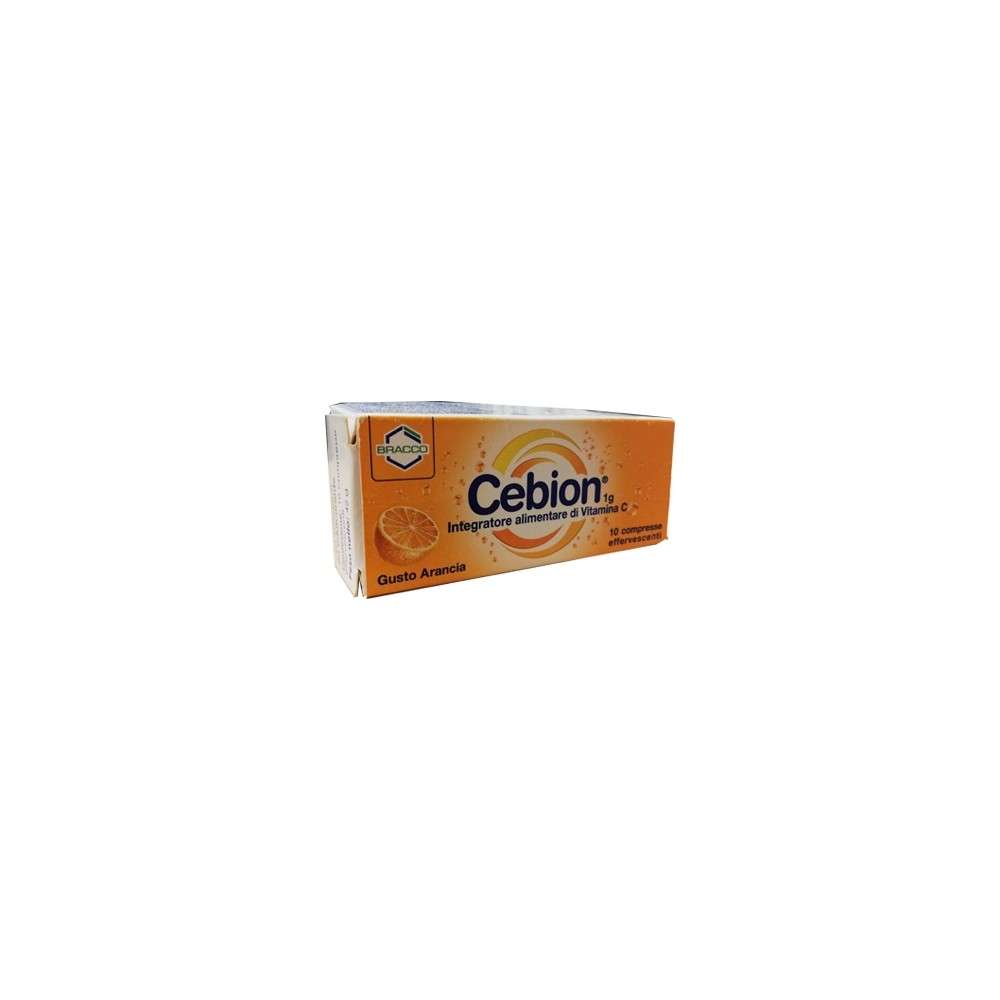Cebion Vitamina C Gusto Arancia 10 Compresse Effervescenti