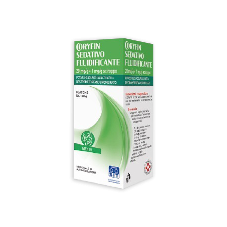Coryfin Sedativo Fluidificante Sciroppo Menta Tosse e Catarro 180g