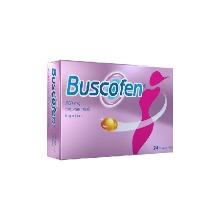 Buscofen 24 capsule molli 200mg