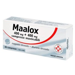 Maalox 40 compresse mast400mg+400mg