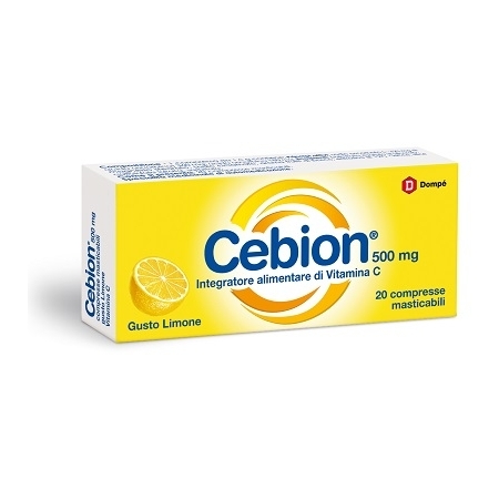 Cebion mast limone vitc 20 compresse