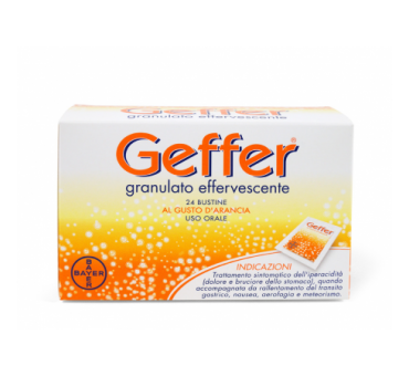 Geffer Granulato Effervescente 24 Bustine 5g