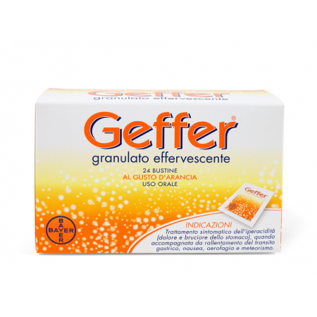 Geffer Granulato Effervescente 24 Bustine 5g