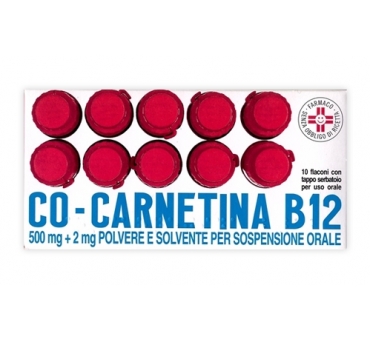 Cocarnitin b12 os 10 flaconi 10ml