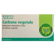Carbone vegetale 40 compresse