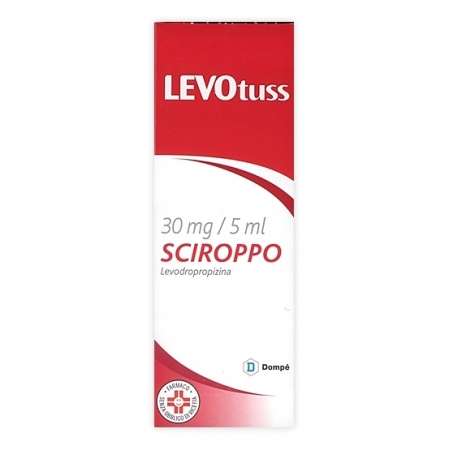 Levotuss Sciroppo 200ml 30mg/5ml | Tosse Secca Adulti e Bambini