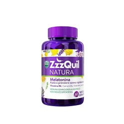 Vicks Zzzquil Natura Integratore Alimentare 60 Pastiglie Gommose