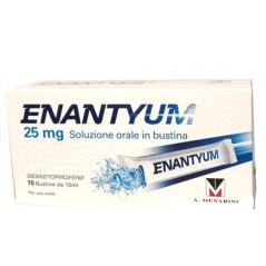 Enantyum 10 Bustine Liquide Pronte 25mg 10ml