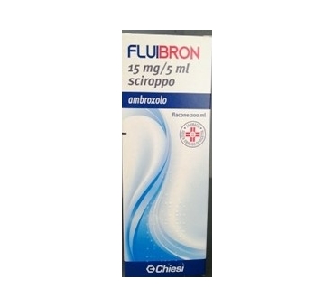 Fluibron Sciroppo Fluidificante Tosse Grassa 200ml 15mg / 5ml