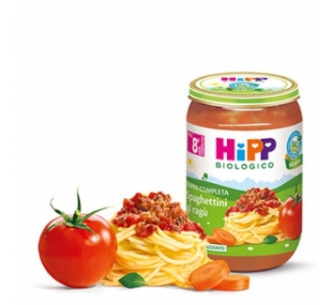 Hipp Bio Spaghettini Al Ragù 220g 8Mesi+