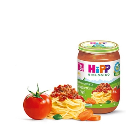 Hipp Bio Spaghettini Al Ragù 220g 8Mesi+