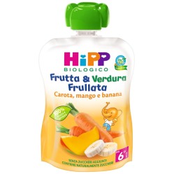 HiPP Bio Frutta & Verdura Carota, Mango e Banana 90g