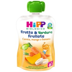 Hipp biofrut&vercar/ma/ba90g