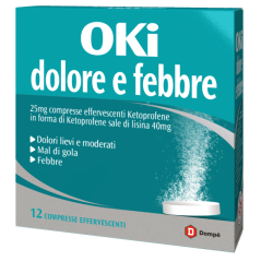 Oki dolore e febbre 12cpreff