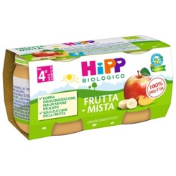 HiPP Bio Omogeneizzato Frutta Mista 2 x 80 g