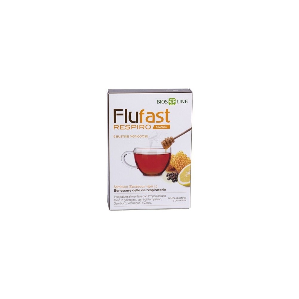 Flufast Apix Respiro Arancia 9 Bustine