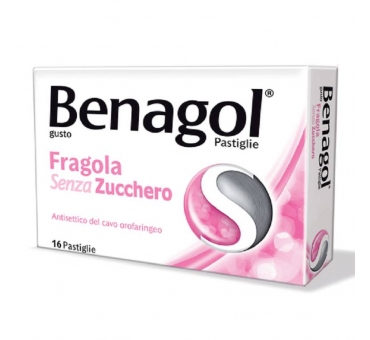 Benagol 16 Pastiglie Alla Fragola Senza Zucchero