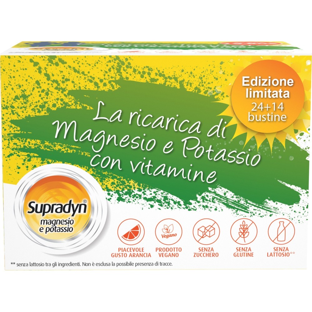 Supradyn Magnesio Potassio Limited Edition 24+14 Bustine