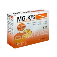 Mg k vis Magnesio Potassio 15 Bustine Gusto Arancia