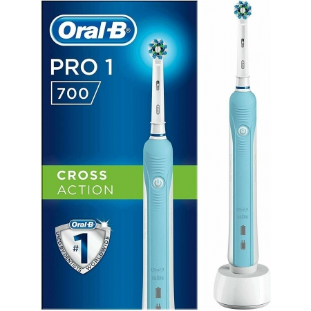 Oral B power PRO 1 700 CrossAction Spazzolino Elettrico Ricaricabile