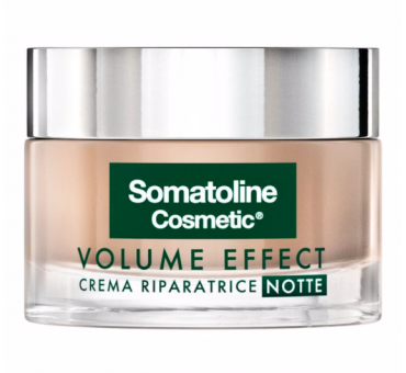 Somatoline Cosmetic Viso Volume Effect Crema Riparatrice Notte 50ml