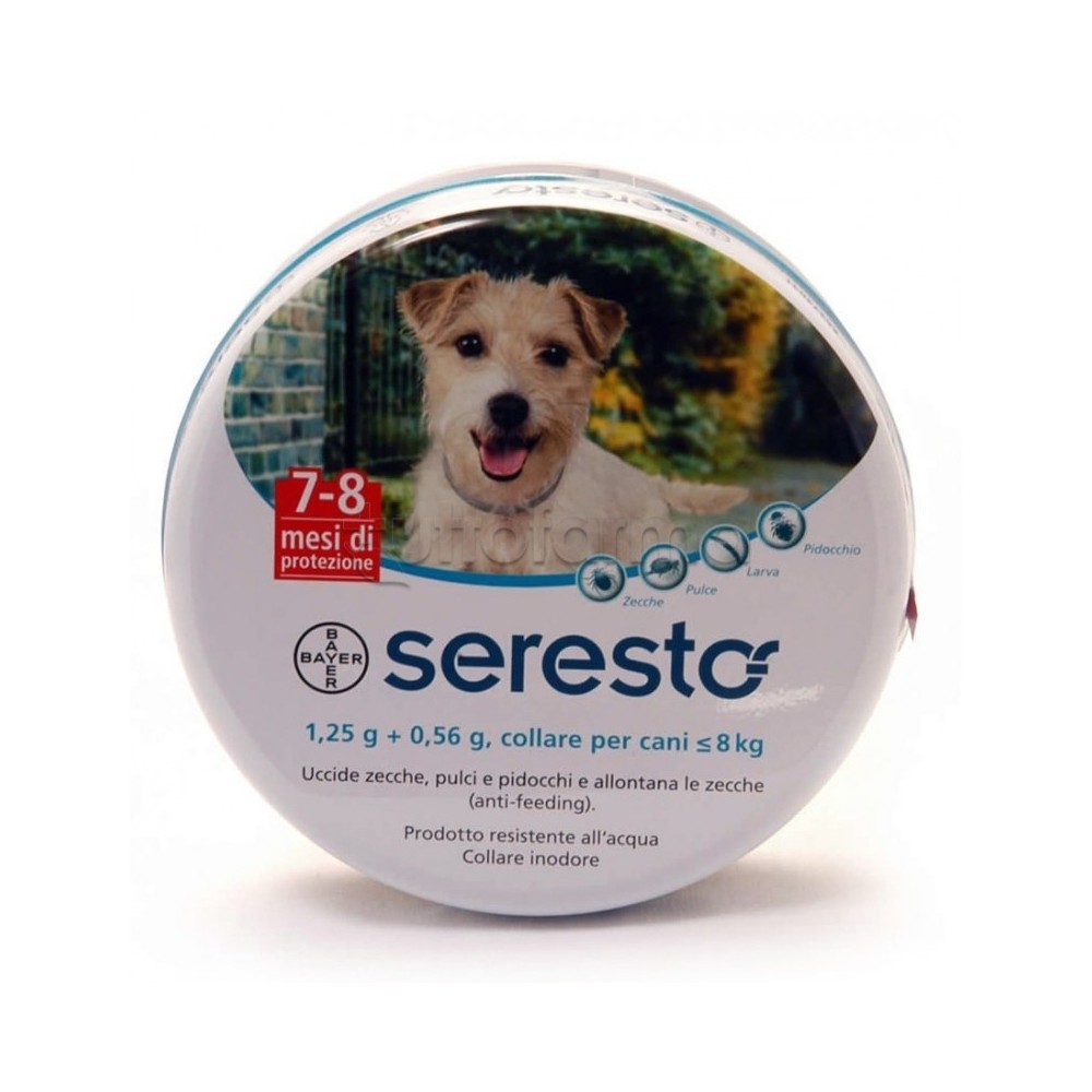 Seresto Cani Piccoli Collare 1,25+0,56g1-8kg