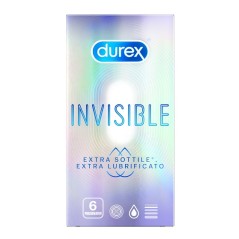 Durex invisible extralubr6pz
