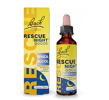 Rescue Bach Night Gocce senza Alcol - 20 ml
