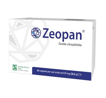 Zeopan | Zeolite Clinoptilolite | 60 Capsule Per Uso Orale Da 515 mg
