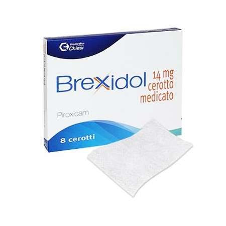Brexidol 8 Cerotti Medicati 14mg - Contro Dolori e Infiammazioni