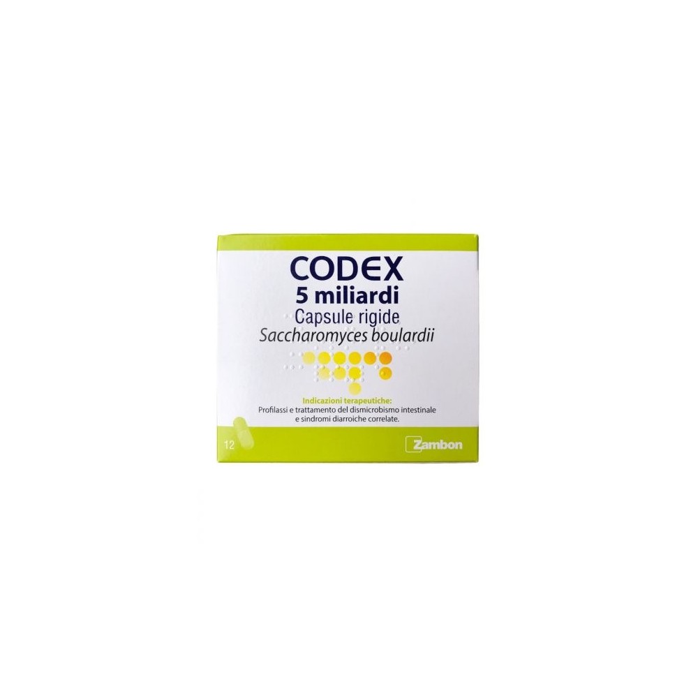 Codex 12 Capsule 5 Miliardi 250mg Codex 12 Capsule 5 Miliardi 250mg
