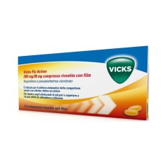 Vicks fluaction12cpr200+30mg
