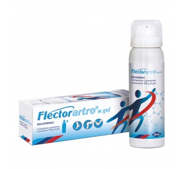 Flectorartro Gel 100g 1% – Antinfiammatorio e Antidolorifico per Dolori Articolari e Muscolari