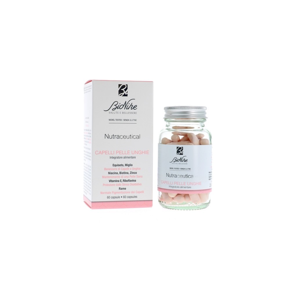 BioNike Nutraceutical Capelli Pelle Unghie 60 Capsule