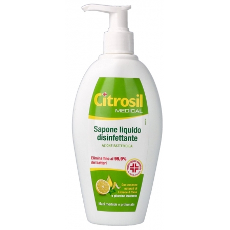 Citrosil Sapone Liquido Igienizzante Antibatterico Limone 250 ml