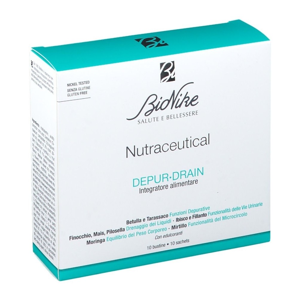 BioNike Nutraceutical Depur Drain 10 Bustine