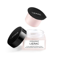 Lierac Hydragenist Ricarica Gel-Crema Viso Idratazione Intensa Illuminante Per Pelle Normale E Mista 50ml