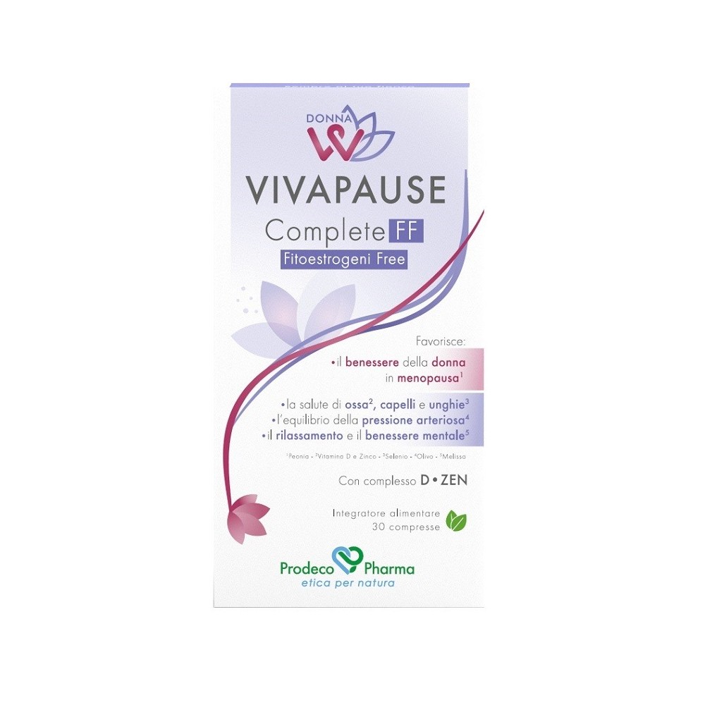 Donnaw vivapausecomplff 30 compresse