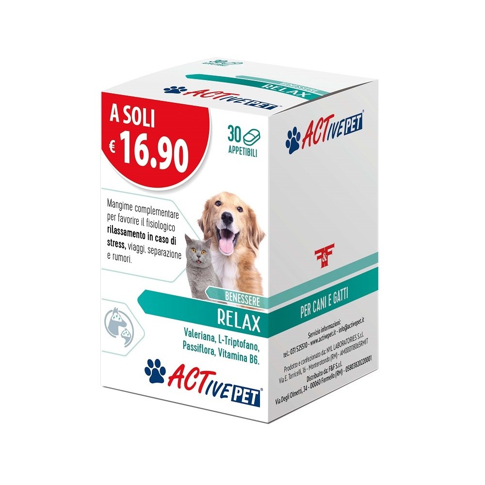 Active Pet Benessere Relax 30 compresse