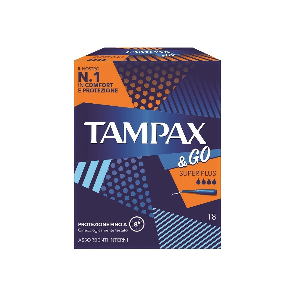 Tampax &go super plus 18pz