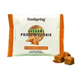 Foodspring Vegan Protein Cookie Caramello Salato 50g