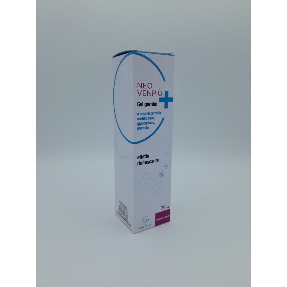Neo Venpiù Gel Gambe 75ml - Sollievo per Gambe Stanche e Pesanti