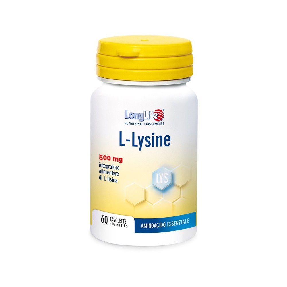 Longlife l-lysine 500mg60tav