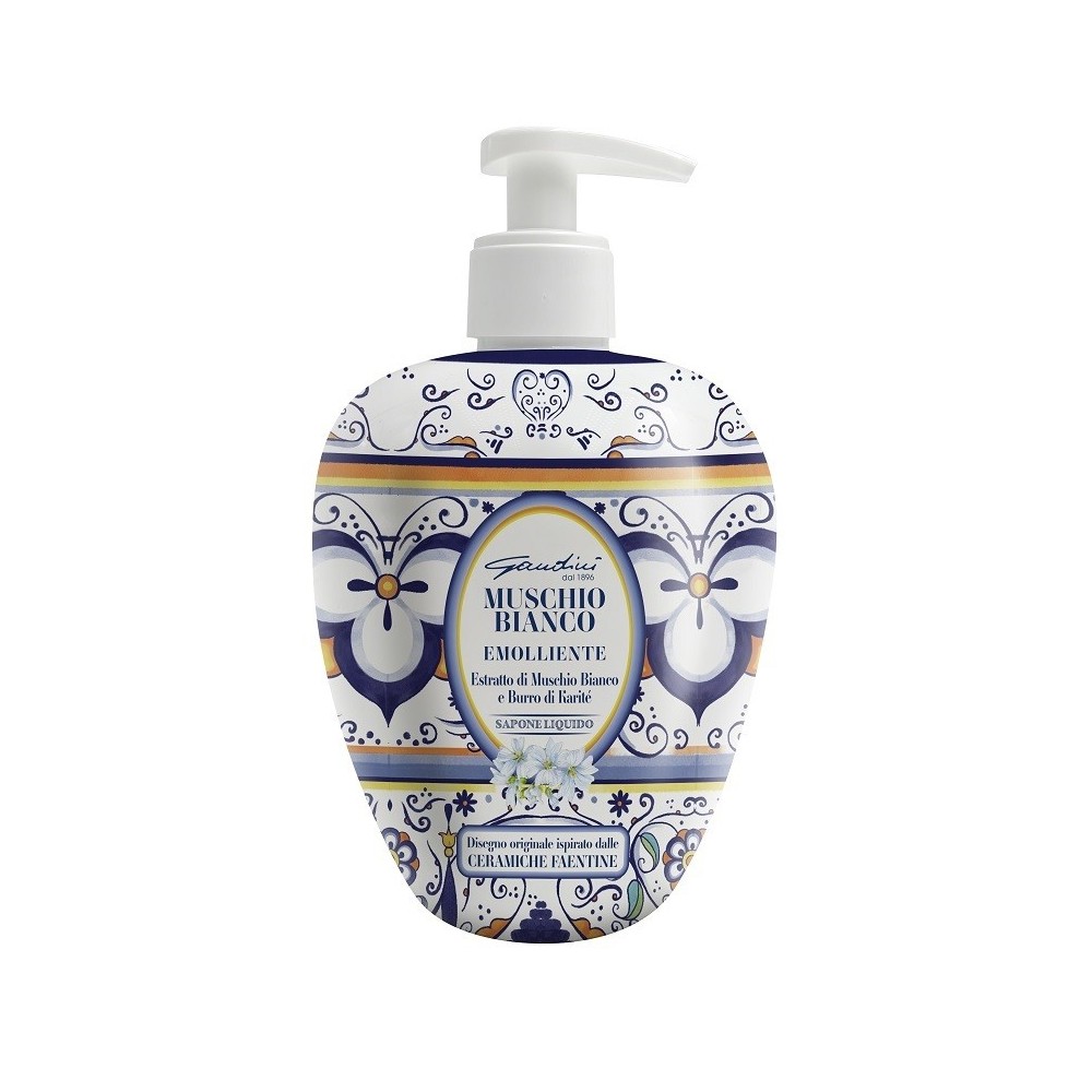 Gandini Sapone Liquido Muschio Bianco 500 ml