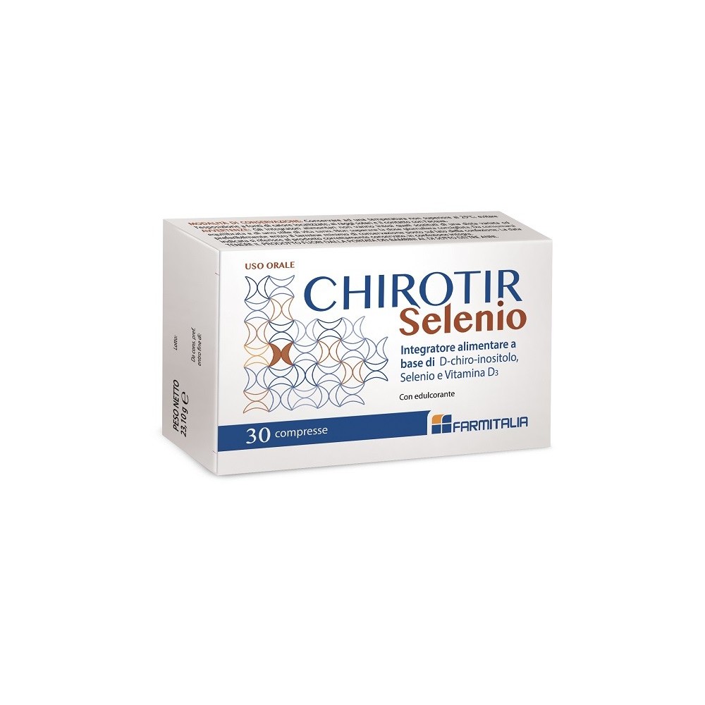 Chirotir selenio 30 compresse