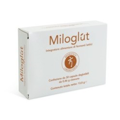 Miloglut 30 Capsule - Per Flora Intestinale e Sensibilità al Glutine