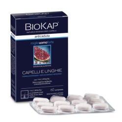 Biokap Anticaduta Miglio Uomo Forte Integratore Capelli e Unghie 60 Compresse