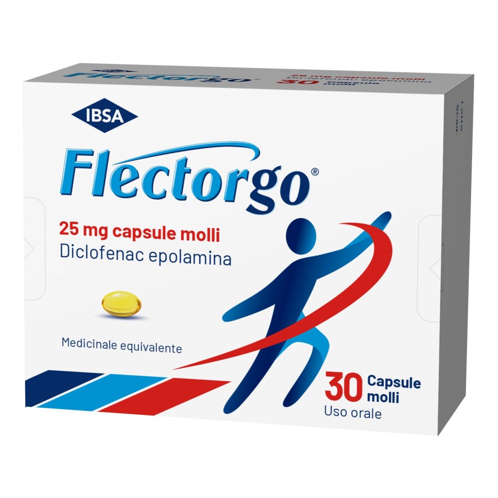 Flectorgo 30 capsule molli 25mg