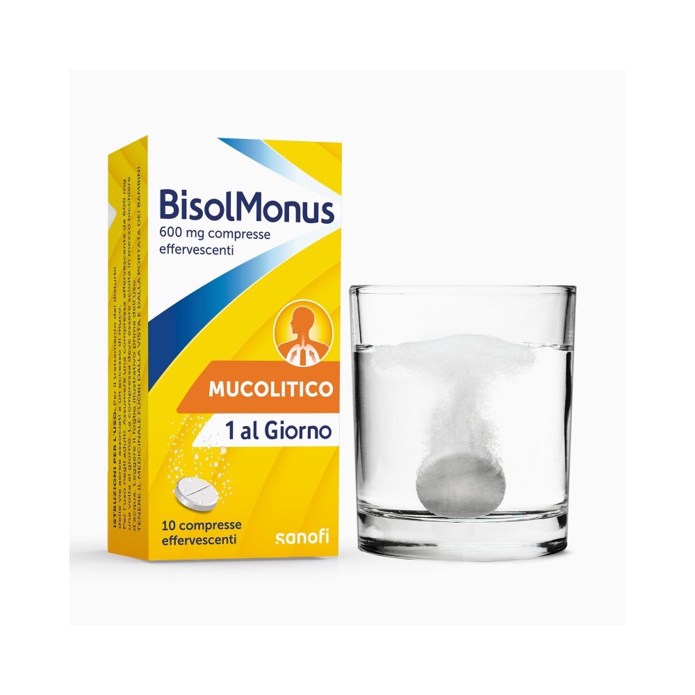 Bisolmonus 10 compresse eff 600mg