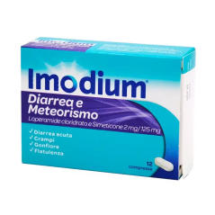 Imodium diarrea emeteor 12...